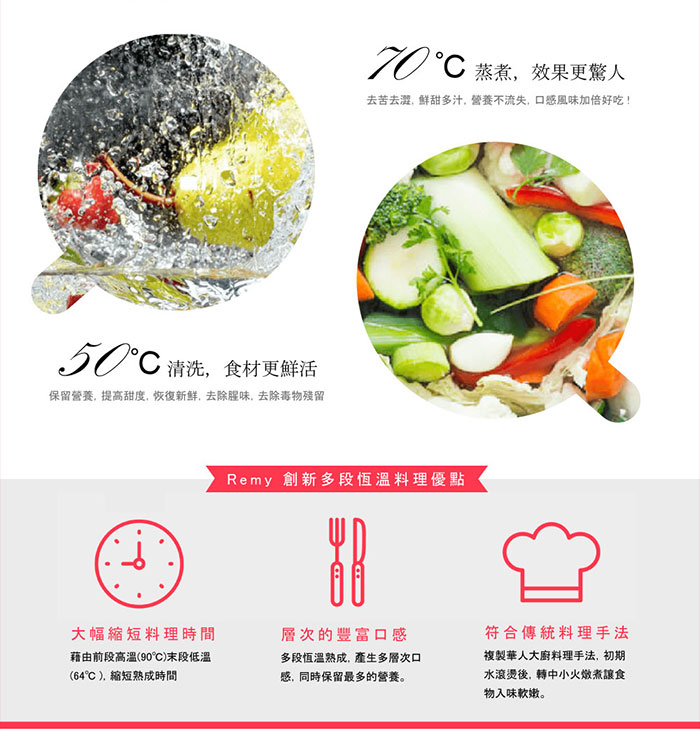 【Cook72】Remy 智能溫控料理盒 舒肥料理機 定溫烹調 智慧溫控 專用感溫棒