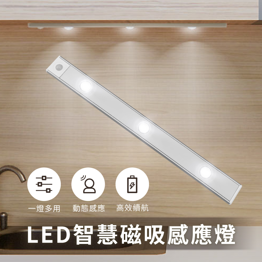 LED智慧磁吸感應燈 動態感應