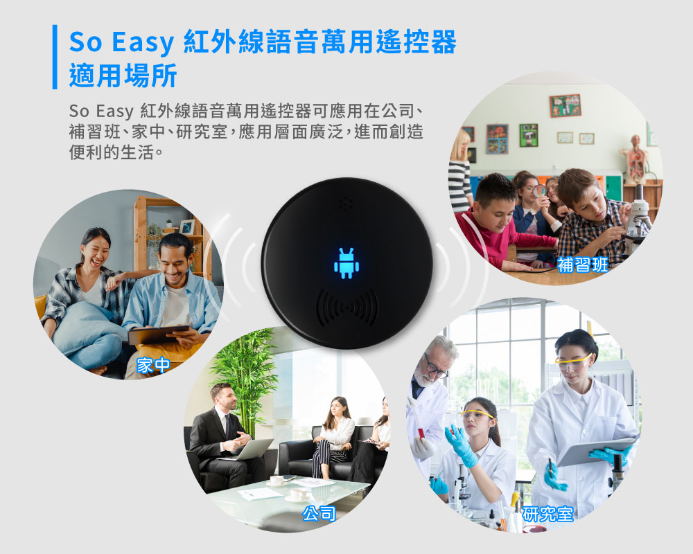 So Easy 紅外線語音萬用遙控器