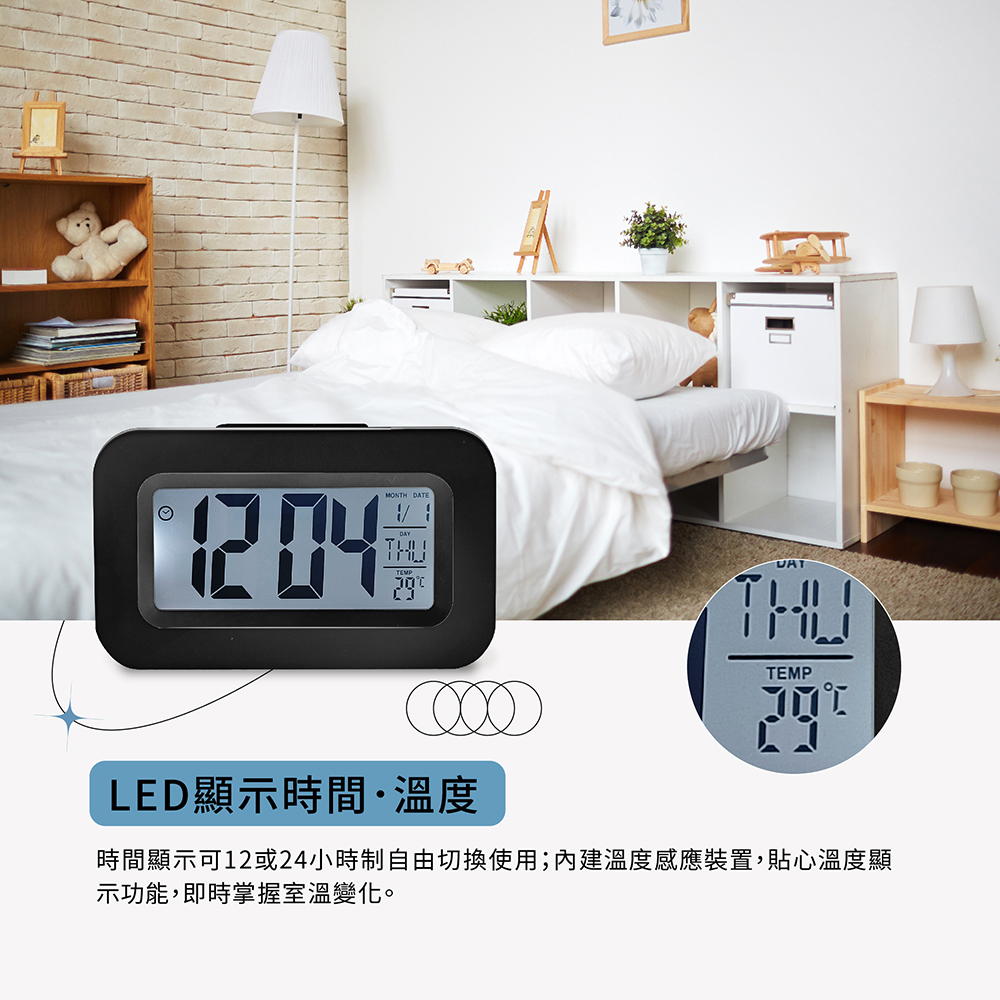 LED顯示時間 溫度